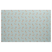 Cairn-Terrier-Hund hellblau Stoff (Fat Quarter (45,7 x 55,9 cm))