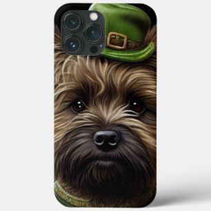 Cairn Terrier Hund in St. Patrick's Day Kostüm Case-Mate iPhone Hülle