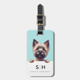 Cairn Terrier Hund Reisegepäckanhänger Gepäckanhänger