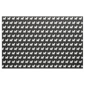 Cairn Terrier Hund Silhouette Stoff (Fat Quarter (45,7 x 55,9 cm))