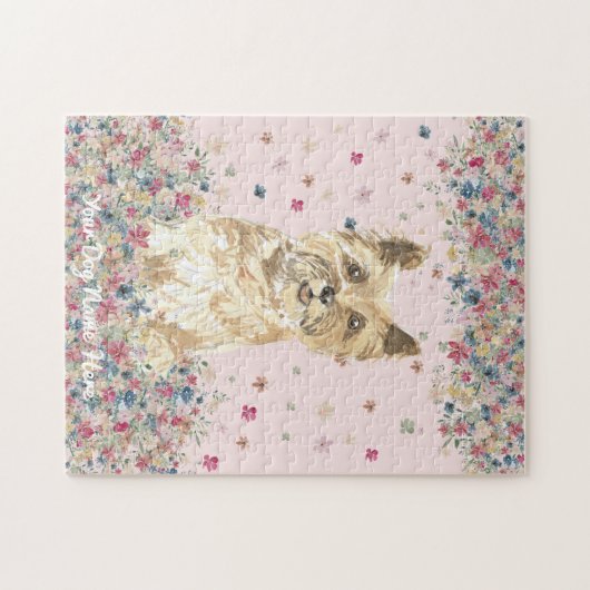 Cairn Terrier Hundespiel Puzzle (Horizontal)