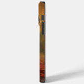 Cairn Terrier im Herbst Leaves Fall Inspiriert Case-Mate iPhone Hülle (Rückseite / Links)