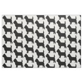 Cairn-Terrier in der Silhouette Stoff (Fat Quarter (45,7 x 55,9 cm))