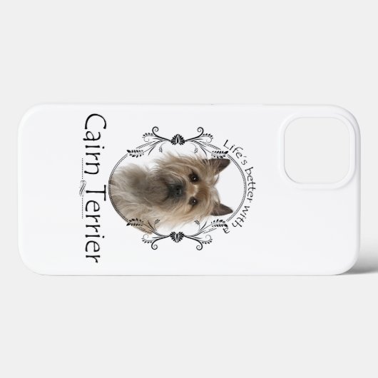 Cairn Terrier iPhone Wallet Case (Rückseite (Horizontal))