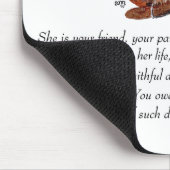 Cairn Terrier Keepake - FEMALE Mousepad (Ecke)