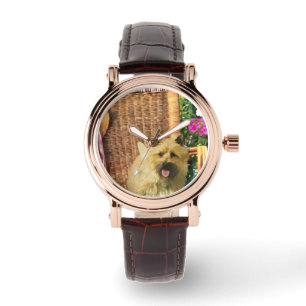 Cairn Terrier Kunstgeschenke Armbanduhr