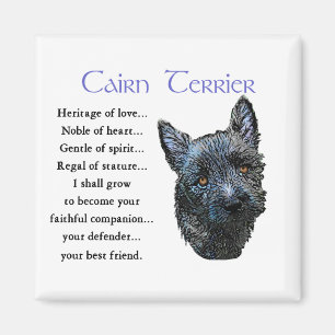 Cairn Terrier Kunstgeschenke Magnet
