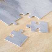 Cairn Terrier lässt es Weihnachten schnee Puzzle (Seite)