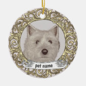 Cairn Terrier Loving Memory Ornament (Vorne)