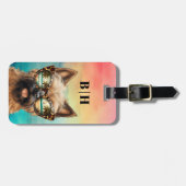 Cairn Terrier Luggage Tag Gepäckanhänger (Vorderseite horizontal)