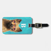 Cairn Terrier Luggage Tag Gepäckanhänger (Vorderseite horizontal)