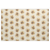 Cairn Terrier Malerei Niedlich Original Hunde Kuns Stoff (Fat Quarter (45,7 x 55,9 cm))