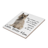 Cairn-Terrier-Mama-Fliese Fliese (Seite)