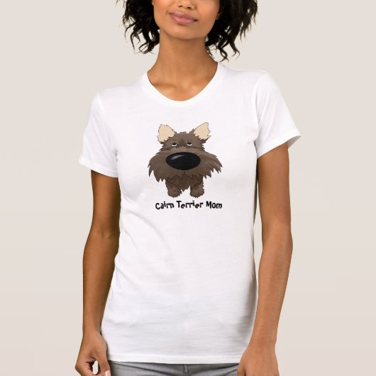 Cairn-Terrier-Mama T-Shirt (Vorderseite)