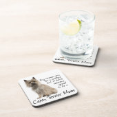 Cairn-Terrier-Mama-Untersetzer Untersetzer (Rechte Seite)