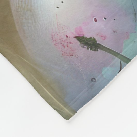 Cairn Terrier mit Ostereiern Urlaub Fleecedecke (Ecke)