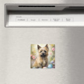 Cairn Terrier mit Ostereiern Urlaub Magnet (In Situ (Geschirrspüler))