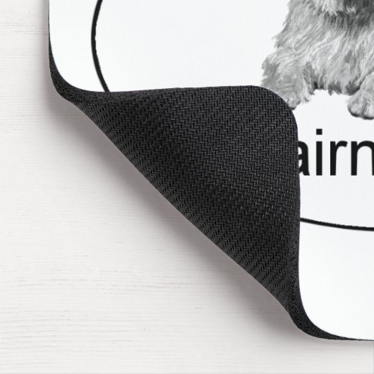 Cairn Terrier Mousepad (Ecke)