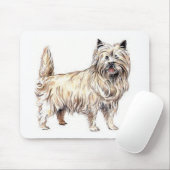 Cairn Terrier Mousepad (Mit Mouse)