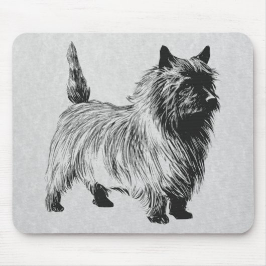 Cairn Terrier Mousepad (Vorne)