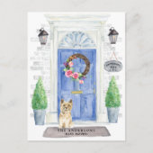 Cairn Terrier Moving Announction Postcard Postkarte (Vorderseite)