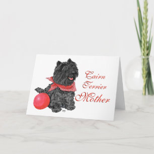 Cairn Terrier Muttertag Karte