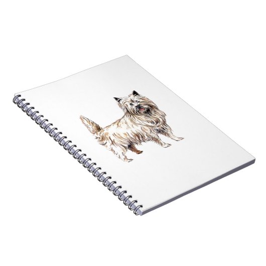 Cairn Terrier Notizblock (Rechte Seite)