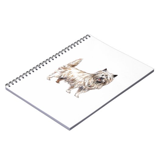 Cairn Terrier Notizblock (Linke Seite)