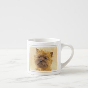 Cairn Terrier Painting - Niedliche Original Dog Ar Espressotasse