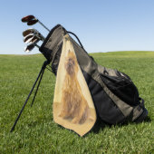 Cairn Terrier Painting - Niedliche Original Dog Ar Golfhandtuch (Gras)