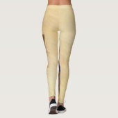 Cairn Terrier Painting - Niedliche Original Dog Ar Leggings (Rückseite)