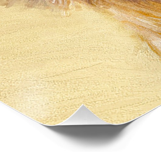 Cairn Terrier Painting - Niedliche Original Dog Ar Poster (Ecke)