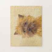 Cairn Terrier Painting - Niedliche Original Dog Ar Puzzle (Vertikal)
