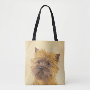 Cairn Terrier Painting - Niedliche Original Dog Ar Tasche
