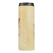 Cairn Terrier Painting - Niedliche Original Dog Ar Thermosbecher (Rückseite)