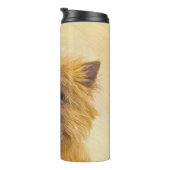 Cairn Terrier Painting - Niedliche Original Dog Ar Thermosbecher (Nach rechts gedreht)