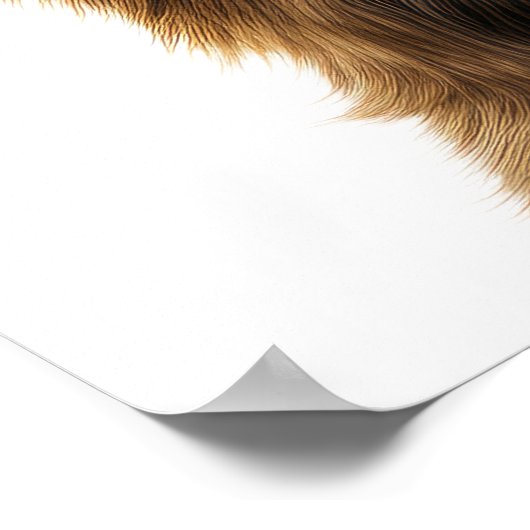 Cairn Terrier Personalisiert Print Poster (Ecke)