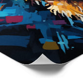 Cairn Terrier Poster (Ecke)