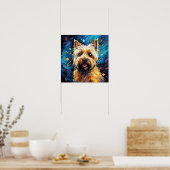 Cairn Terrier Poster (Küche)