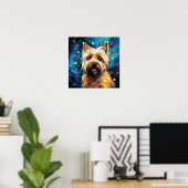 Cairn Terrier Poster (Heimbüro)