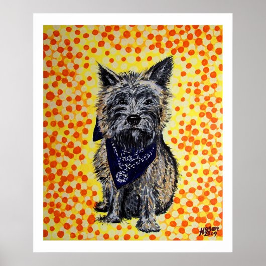 Cairn Terrier Poster (Vorne)