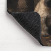 Cairn Terrier Pumpkins Halloween Beängstigend Mousepad (Ecke)