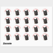 Cairn Terrier Puppy Dog "CAIRNS RULE" Stickers (Blatt)
