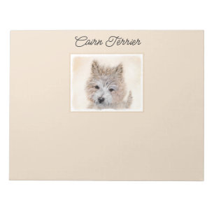 Cairn Terrier Puppy Painting - Original Dog Art Notizblock