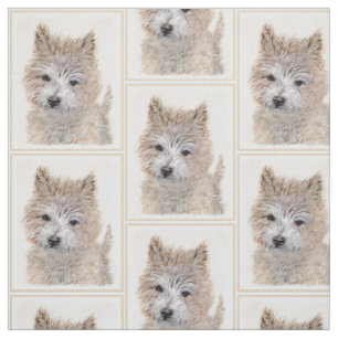 Cairn Terrier Puppy Painting - Original Dog Art Stoff