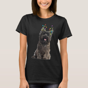 Cairn Terrier Reindeer Christmas Dog T-Shirt