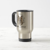 Cairn-Terrier-Reise-Tasse Reisebecher (Vorderseite Links)