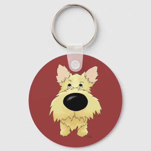 Cairn Terrier Schlüsselanhänger (Vorderseite)