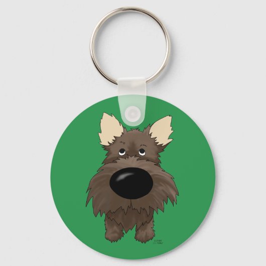 Cairn Terrier Schlüsselanhänger (Vorderseite)
