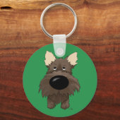 Cairn Terrier Schlüsselanhänger (Vorderseite)
